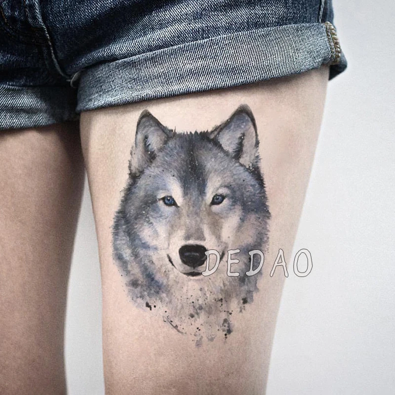 Waterproof Temporary Tatoo Fake Tattoo Sticker Wolf Wolves Head Tatouage Flash Tatto Big Size Arm Leg Back Tattoos For Men Women
Waterproof Temporary Tatoo Fake Tattoo Sticker Wolf Wolves Head Tatouage Flash Tatto Big Size Arm Leg Back Tattoos For Men Women