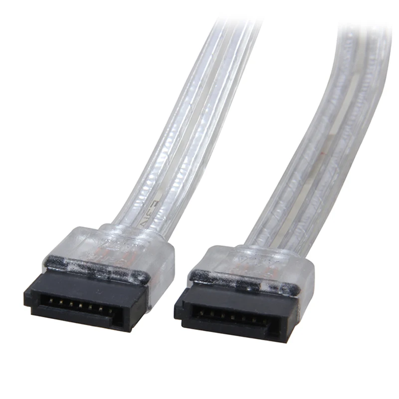 18 inches 6Gb/s SATA3 Serial ATA DATA cable for PC Computer Laptop SATA 3.0 SATAIII 6Gbps HDD Hard Drive Disk / SSD - Silver
18 inches 6Gb/s SATA3 Serial ATA DATA cable for PC Computer Laptop SATA 3.0 SATAIII 6Gbps HDD Hard Drive Disk / SSD - Silver