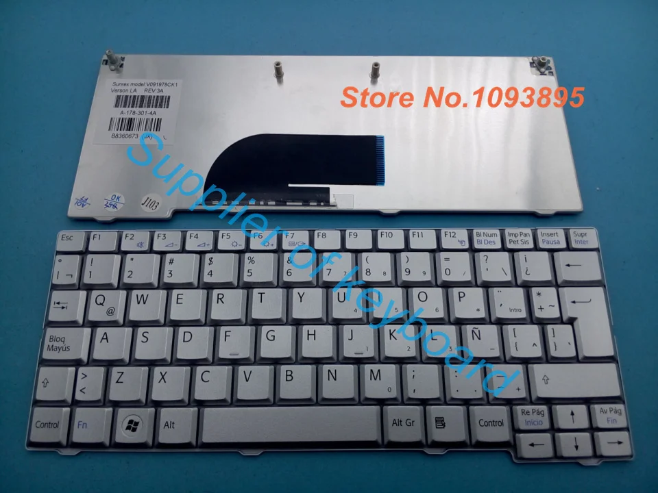 Original New Spanish/Latin keyboard for Sony Vaio VPC-M VPC-M12 VPCM12 VPCM120AL M12 M13 Series Silver Latin keyboard V091978CK1
Original New Spanish/Latin keyboard for Sony Vaio VPC-M VPC-M12 VPCM12 VPCM120AL M12 M13 Series Silver Latin keyboard V091978CK1