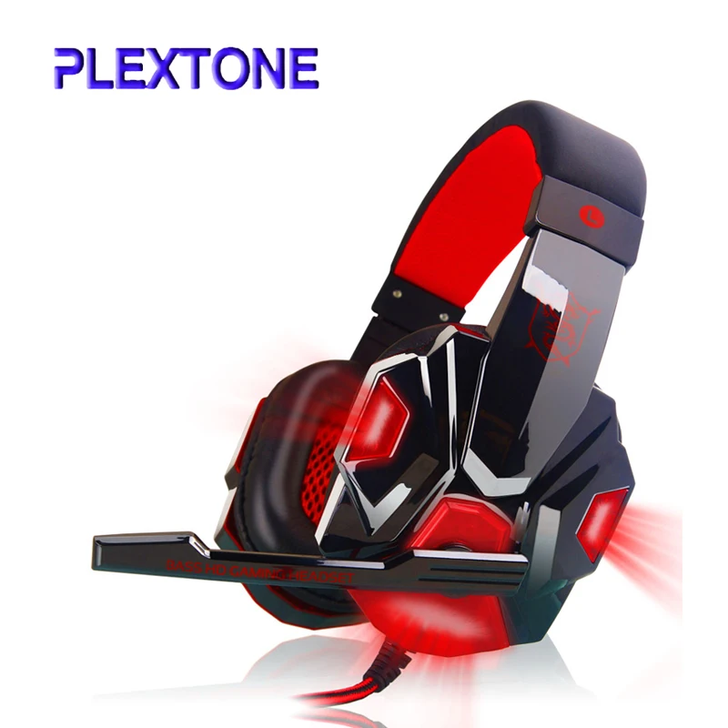 PLEXTONE LED Light Gaming Headphones with Mic Stereo Earphone Over-ear Headset Noice Cancel for IOS Android Smartphone Table PC
PLEXTONE LED Light Gaming Headphones with Mic Stereo Earphone Over-ear Headset Noice Cancel for IOS Android Smartphone Table PC