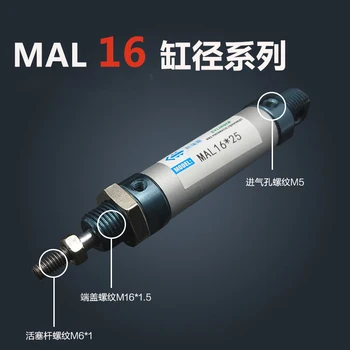 MAL16*50Rod Single Double Action Pneumatic Cylinder ,Aluminum alloy mini cylinder Free shipping
MAL16*50Rod Single Double Action Pneumatic Cylinder ,Aluminum alloy mini cylinder Free shipping