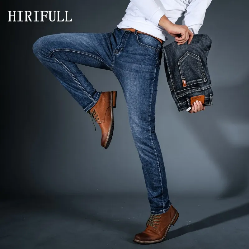 New Fashion Four Season Jeans Men High Quality Brand Denim Trousers Slim Stretch Straight Men Pants Large Big Size Plus 28-40
New Fashion Four Season Jeans Men High Quality Brand Denim Trousers Slim Stretch Straight Men Pants Large Big Size Plus 28-40