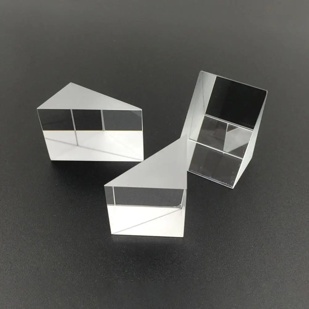 Optical Glass Triangular Prisms Right Angle Isosceles Prisms Lens Optical K9 Glass Material Testing Instrument 10mm*10mm*10mm
Optical Glass Triangular Prisms Right Angle Isosceles Prisms Lens Optical K9 Glass Material Testing Instrument 10mm*10mm*10mm