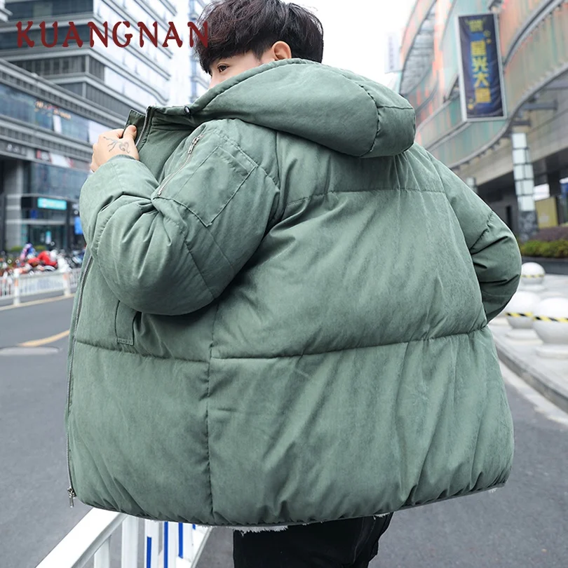 KUANGNAN Solid Warm Hooded Winter Jacket Men Parka Long Coat Men Winter Jacket Coat XXXL Loose Parka Men Clothes 2018 New
KUANGNAN Solid Warm Hooded Winter Jacket Men Parka Long Coat Men Winter Jacket Coat XXXL Loose Parka Men Clothes 2018 New