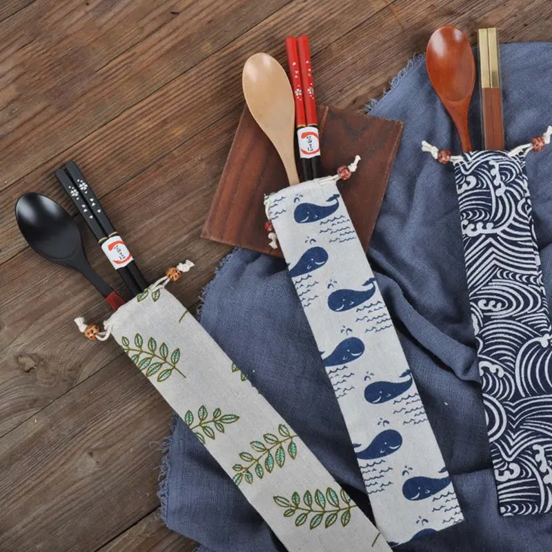 Portable Japanese Style Tableware Bags Chopstick Spoon Cutlery Storage Bag Cutlery Bag Chopstick Set
Portable Japanese Style Tableware Bags Chopstick Spoon Cutlery Storage Bag Cutlery Bag Chopstick Set