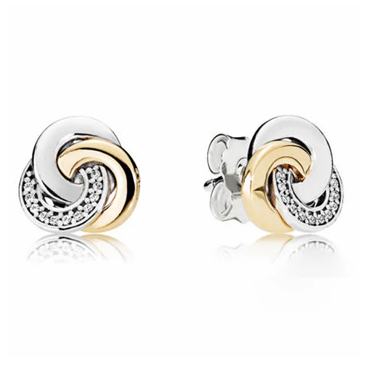 Authentic 925 Sterling Silver Earring Interlinked Circles With Crystal Studs Earring For Women Wedding Gift Fine Pandora Jewelry
Authentic 925 Sterling Silver Earring Interlinked Circles With Crystal Studs Earring For Women Wedding Gift Fine Pandora Jewelry