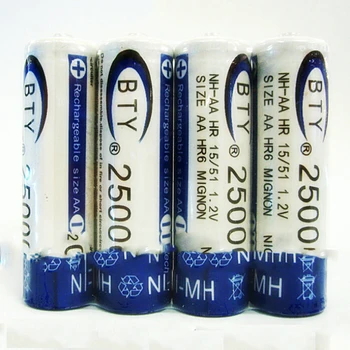 4Pcs 2500mAh 14500 Rechargeable Cell NI-MH 1.2V Batteries Recyclable 14500Batteria NiMH For Electronic Toys Flashlight
4Pcs 2500mAh 14500 Rechargeable Cell NI-MH 1.2V Batteries Recyclable 14500Batteria NiMH For Electronic Toys Flashlight