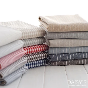 140cm x50cm linen cloth lining clothing Window curtains tablecloth Cushion Sofa cloth lattice stripe Yarn dyed cotton
140cm x50cm linen cloth lining clothing Window curtains tablecloth Cushion Sofa cloth lattice stripe Yarn dyed cotton