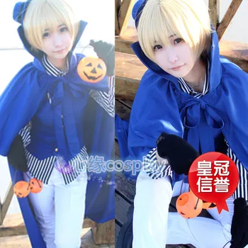 Anime Axis Powers Hetalia Cosplay Arthur Kirkland Cos Halloween Party Full set 6in1(Vest+Pants+Jackets+Shirt +Cape + Hat ) 
Anime Axis Powers Hetalia Cosplay Arthur Kirkland Cos Halloween Party Full set 6in1(Vest+Pants+Jackets+Shirt +Cape + Hat )