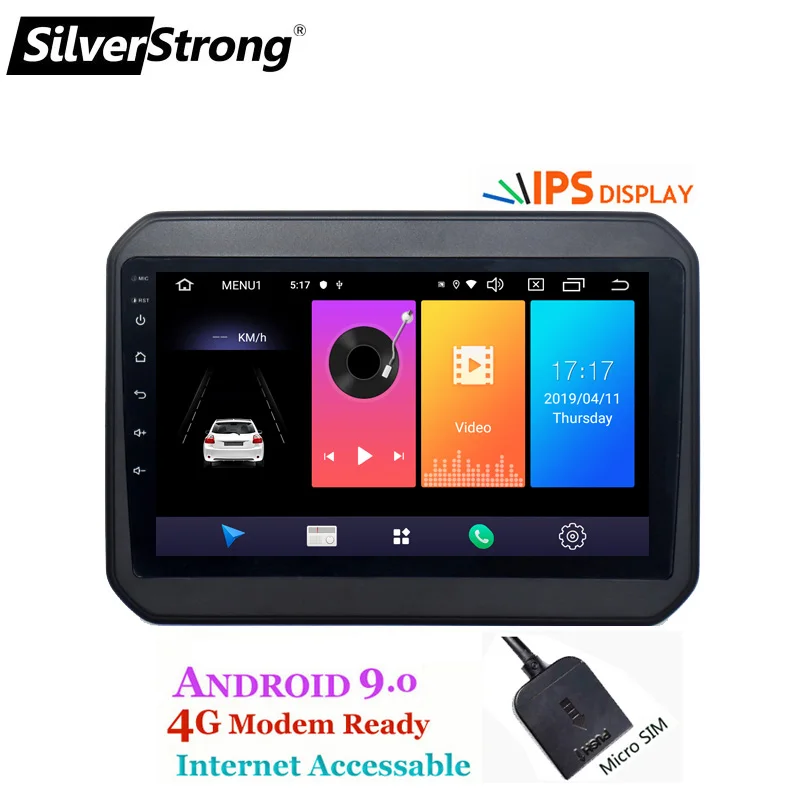 SilverStrong 4G SIM Modem Car Android9.0 player for SUZUKI IGNIS ignis 9 inch gps navigation WIFI BT RDS 2 din radio multimedia
SilverStrong 4G SIM Modem Car Android9.0 player for SUZUKI IGNIS ignis 9 inch gps navigation WIFI BT RDS 2 din radio multimedia