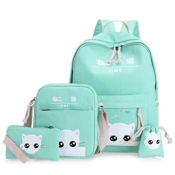 4 Pcs/set School Bags For Girls Satchel Children Backpack Schoolbags Orthopedic Backpacks Kids Women Backpack Mochilas Infantis
4 Pcs/set School Bags For Girls Satchel Children Backpack Schoolbags Orthopedic Backpacks Kids Women Backpack Mochilas Infantis
