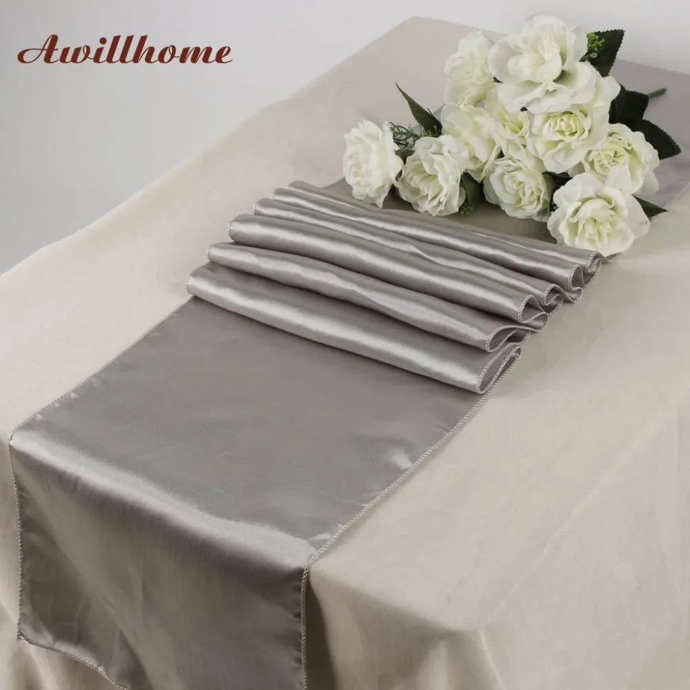 Awillhome 10pcs Satin Table Runners High Quality New For Wedding Party Tablecloth Cover Dinner Banquet Home Decorations 304
Awillhome 10pcs Satin Table Runners High Quality New For Wedding Party Tablecloth Cover Dinner Banquet Home Decorations 304