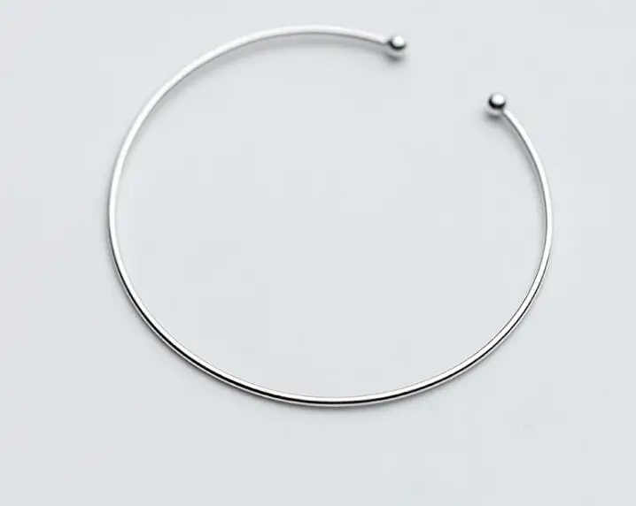 very very Thin 100% Real. 925 Sterling Silver Fine Jewelry polished Double rounds Bangle Cuff Bracelet Charms GTLS626
very very Thin 100% Real. 925 Sterling Silver Fine Jewelry polished Double rounds Bangle Cuff Bracelet Charms GTLS626