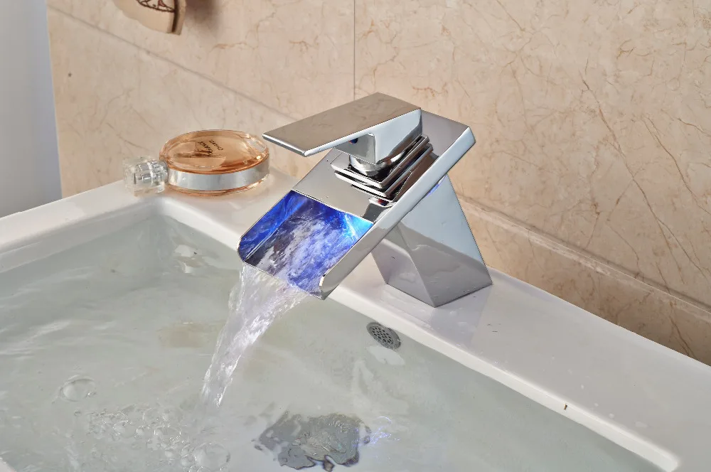 Free Shipping !Modern LED Chrome Finish Basin Faucet Deck Mounted Vessel Sink Mixer tap
Free Shipping !Modern LED Chrome Finish Basin Faucet Deck Mounted Vessel Sink Mixer tap