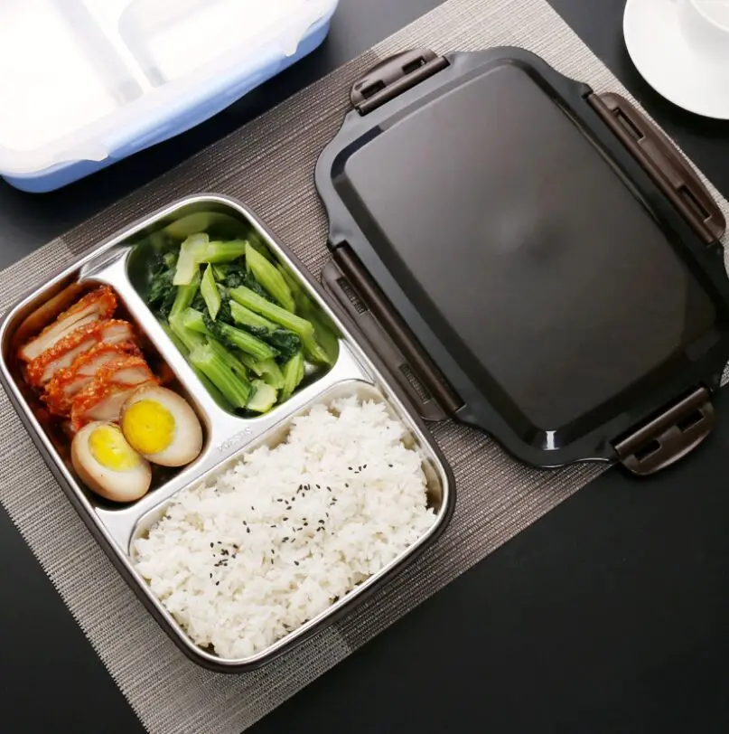 Lunch box Stainless Steel Portable Picnic office School Food Container With Compartments Microwavable Thermal Bento Box
Lunch box Stainless Steel Portable Picnic office School Food Container With Compartments Microwavable Thermal Bento Box