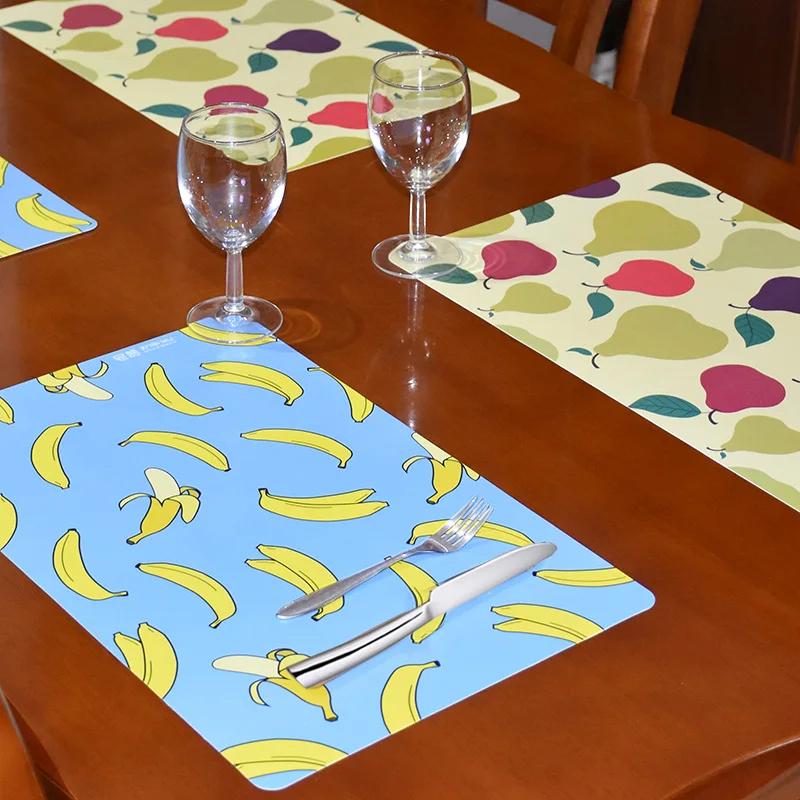 (2pcs/lot) kitchen accessories Coasters Placemats Tableware Kitchen place Meal Mats & dining table placemats cup mat 43*28cm
(2pcs/lot) kitchen accessories Coasters Placemats Tableware Kitchen place Meal Mats & dining table placemats cup mat 43*28cm