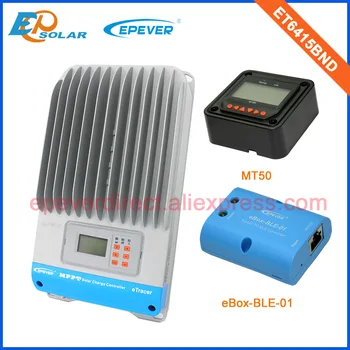 EPEVER/EPsolar MPPT charger solar panels system controller 48V battery work ET6415BND bluetooth box adapter 60A MT50 Meter
EPEVER/EPsolar MPPT charger solar panels system controller 48V battery work ET6415BND bluetooth box adapter 60A MT50 Meter