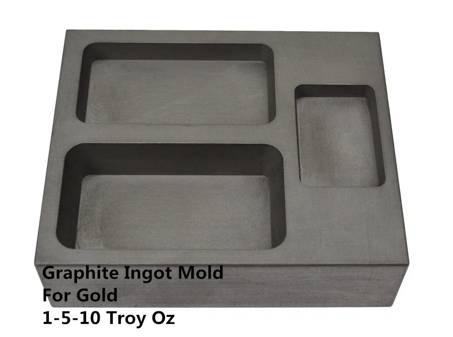 FREE SHIPPING 1piece Graphite Ingot Combo Mold for 16oz Gold bar casting Melting Casting Refining Scrap / graphite mold
FREE SHIPPING 1piece Graphite Ingot Combo Mold for 16oz Gold bar casting Melting Casting Refining Scrap / graphite mold