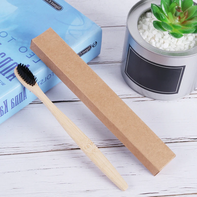 10 Pieces Bamboo Toothbrush for Adults Wood Toothbrush Bamboo Soft Bristles Natural Eco Capitellum Bamboo Fibre Wooden Handle
10 Pieces Bamboo Toothbrush for Adults Wood Toothbrush Bamboo Soft Bristles Natural Eco Capitellum Bamboo Fibre Wooden Handle