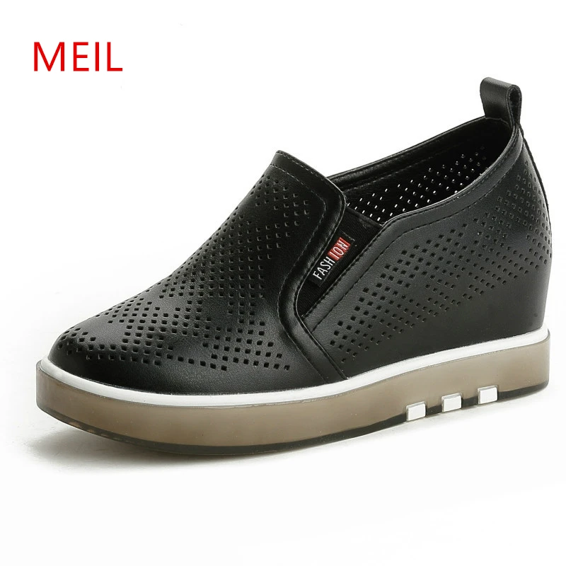 Breathable Hollow Hidden Wedge High Heels 6CM Sneakers Fashion Women's Increased Internal Casual Sport Shoes For Women Platform
Breathable Hollow Hidden Wedge High Heels 6CM Sneakers Fashion Women's Increased Internal Casual Sport Shoes For Women Platform