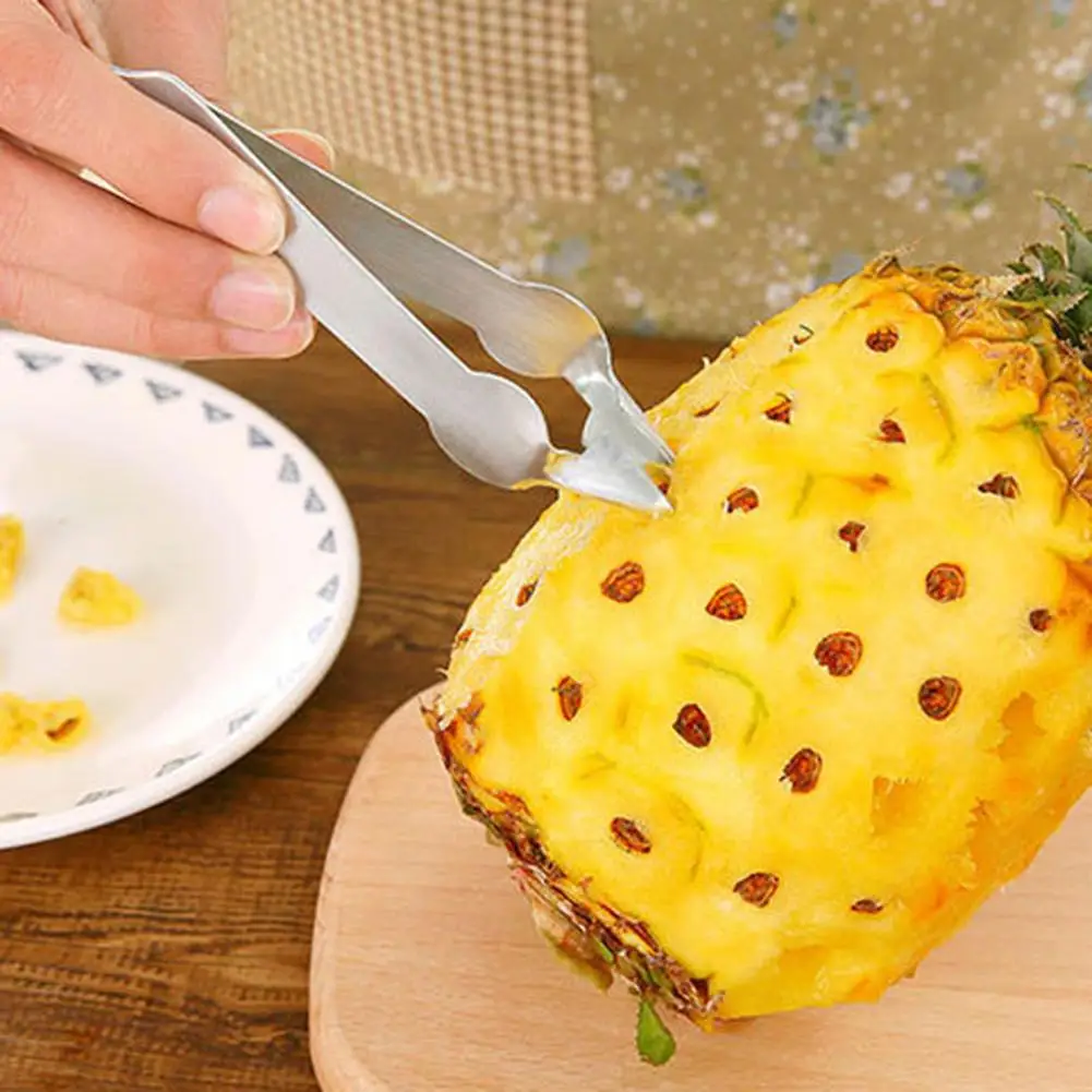 1pc Stainless Steel Pineapple Seeds Remover Pineapple Dedicated Beak Tweezers Fruit Store Home Pineapple Eyes Peeler Nipple 
1pc Stainless Steel Pineapple Seeds Remover Pineapple Dedicated Beak Tweezers Fruit Store Home Pineapple Eyes Peeler Nipple