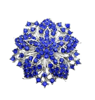 2.2" Sparkly Silver Tone Royal Blue Rhinestone Crystal Starfish Brooch Bridal Pins
2.2" Sparkly Silver Tone Royal Blue Rhinestone Crystal Starfish Brooch Bridal Pins