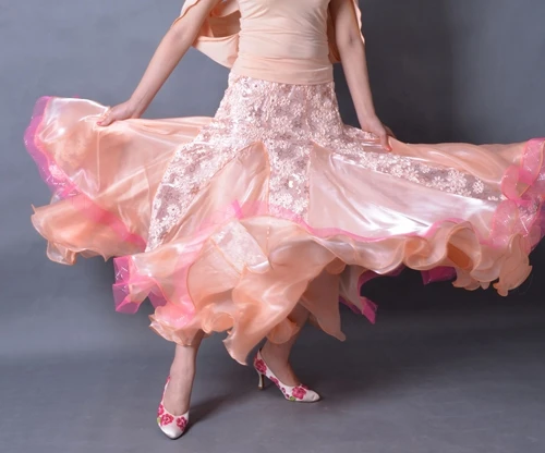 dance ballroom dance modern dance flower decoration with stereo double pendulum fishbone skirt S13003 modern practice
dance ballroom dance modern dance flower decoration with stereo double pendulum fishbone skirt S13003 modern practice
