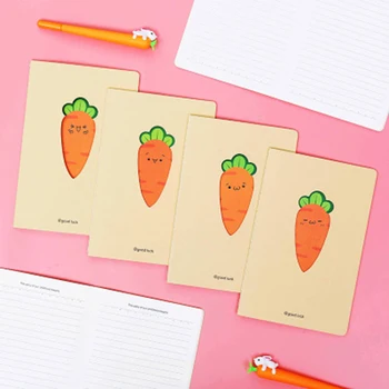 Creative hollow carrot car line student A5 notebook kraft paper cover horizontal line student notebook
Creative hollow carrot car line student A5 notebook kraft paper cover horizontal line student notebook