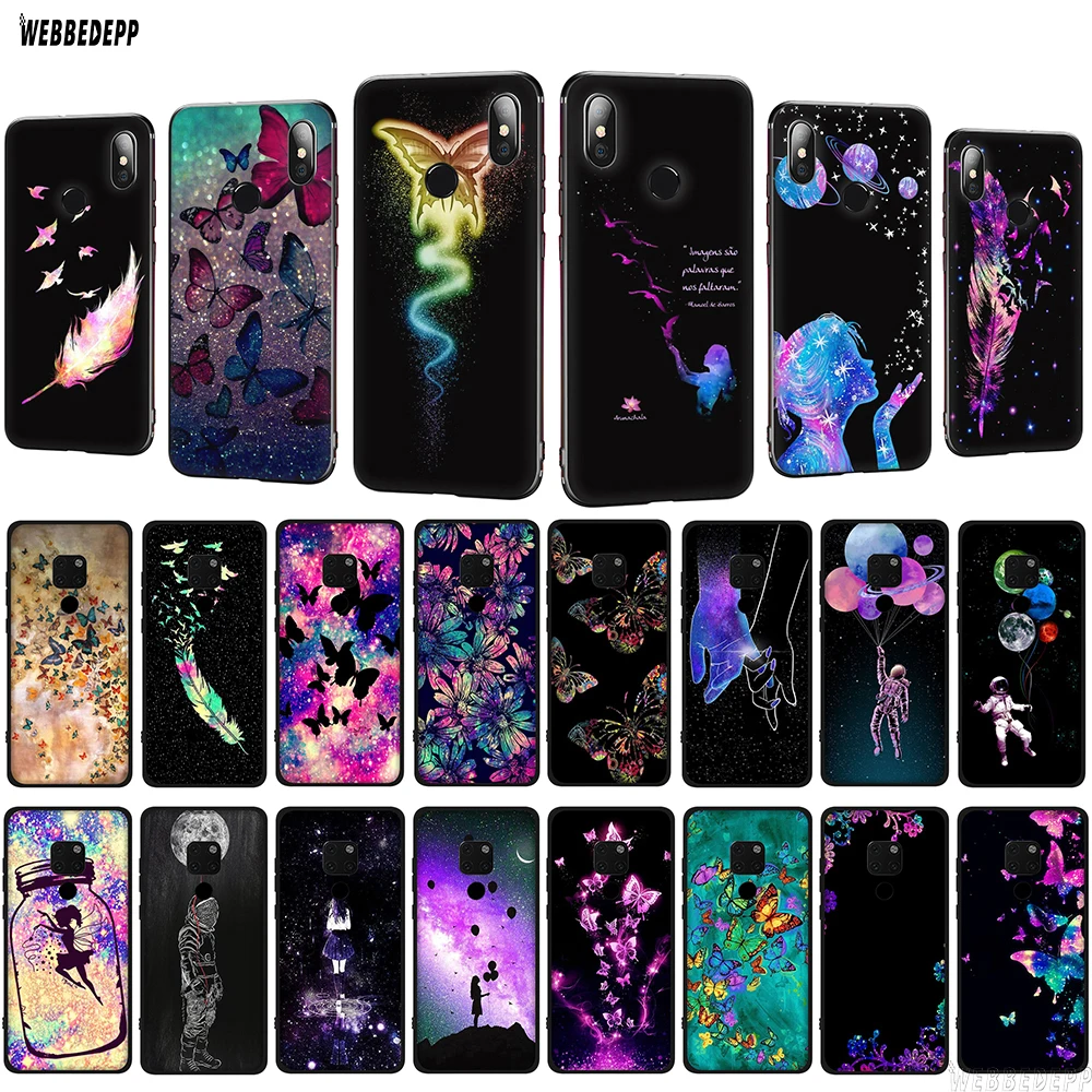 WEBBEDEPP звездное небо ТПУ чехол для Huawei P10 P20 P30 Lite Pro mate 10 20 P Smart 2019 мягкий | Мобильные