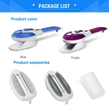 220V Flat Hot Steam Brush Suitable for Travel Carrying Steam Iron Hand-held Steam Brush Ironing Machine Home European Regulation
220V Flat Hot Steam Brush Suitable for Travel Carrying Steam Iron Hand-held Steam Brush Ironing Machine Home European Regulation