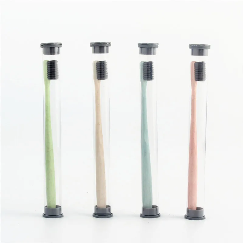 Bamboo Charcoal Soft-bristle Toothbrush 1Pc Adults Toothbrush New Shop Promotion Price Wheat Bamboo Toothbrush travel toothbrush
Bamboo Charcoal Soft-bristle Toothbrush 1Pc Adults Toothbrush New Shop Promotion Price Wheat Bamboo Toothbrush travel toothbrush