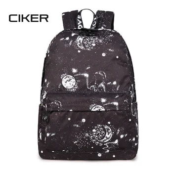 CIKER Fashion Waterproof Women Backpacks Black Large Capacity Galaxy Star Graffiti Pattern Lady Travelling Laptop Bag Mochilas
CIKER Fashion Waterproof Women Backpacks Black Large Capacity Galaxy Star Graffiti Pattern Lady Travelling Laptop Bag Mochilas