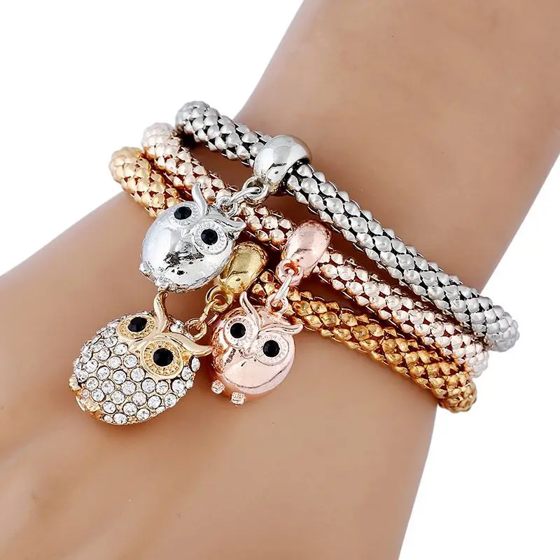 2017 NEW PRODUCT! 1PCS Fashion Alloy Tri-color Bracelet Accessories Three-piece Bracelet
2017 NEW PRODUCT! 1PCS Fashion Alloy Tri-color Bracelet Accessories Three-piece Bracelet