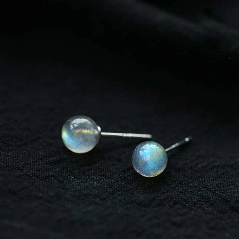 Wholesale 100% 925 Sterling Silver Stud Earrings Natural Moonstone Ladies Small Earrings Jewelry Allergy Free MT01
Wholesale 100% 925 Sterling Silver Stud Earrings Natural Moonstone Ladies Small Earrings Jewelry Allergy Free MT01