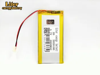Size 5050100 3.7V 4000mah Lithium polymer Rechargeable Battery with Protection Board For MP4 MP5 PDA Tablet PCs Digital Products 
Size 5050100 3.7V 4000mah Lithium polymer Rechargeable Battery with Protection Board For MP4 MP5 PDA Tablet PCs Digital Products