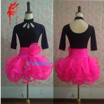 Girls latin dance costumes senior half sleeves top+short skirt 2pcs latin dance set for girls' latin dance suits S-4XL
Girls latin dance costumes senior half sleeves top+short skirt 2pcs latin dance set for girls' latin dance suits S-4XL