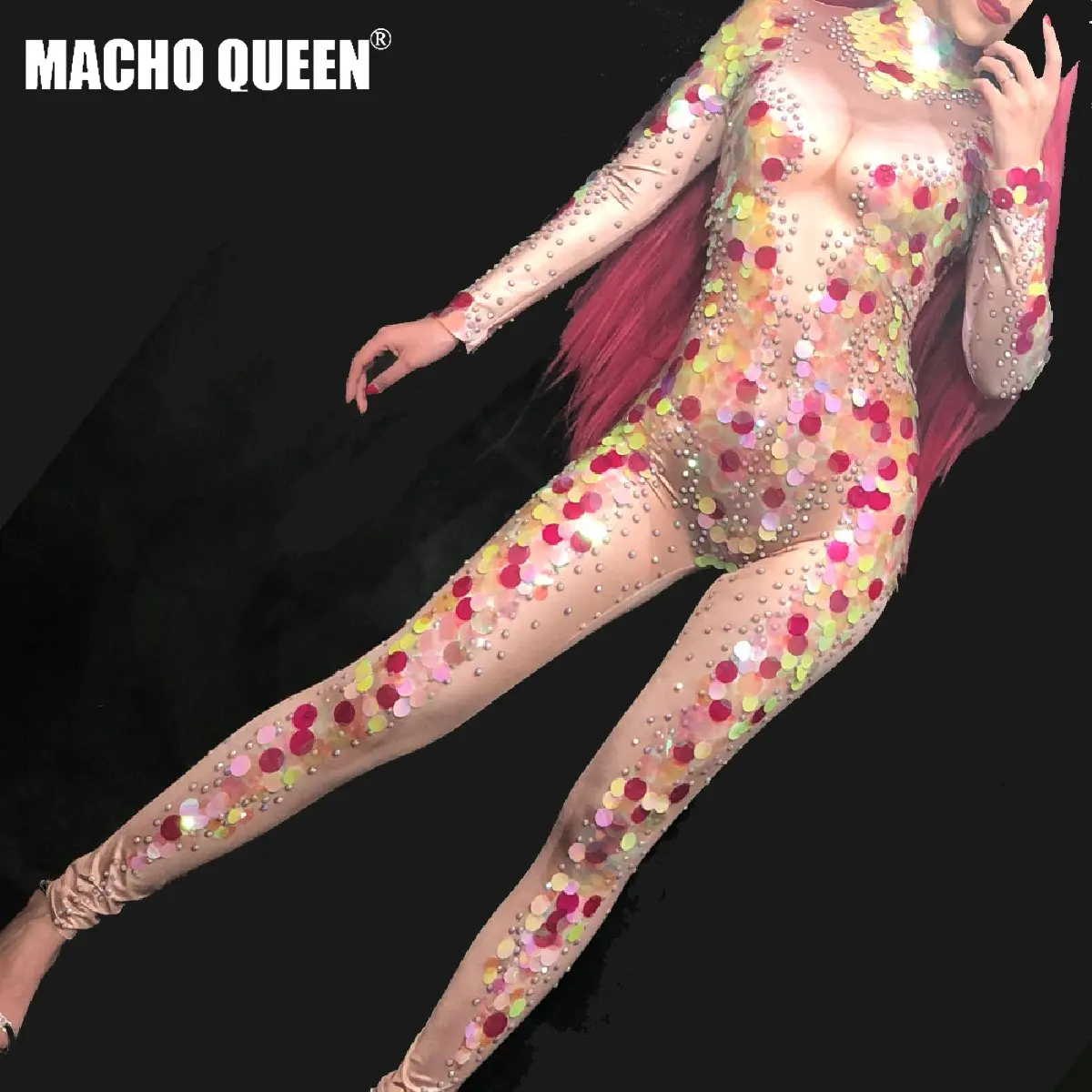 Festival Mermaid Drag Queen Costumes Rhinestone Sequin Bodysuit Crystal Jumpsuit Stage Performance Singer Celebrity
Festival Mermaid Drag Queen Costumes Rhinestone Sequin Bodysuit Crystal Jumpsuit Stage Performance Singer Celebrity