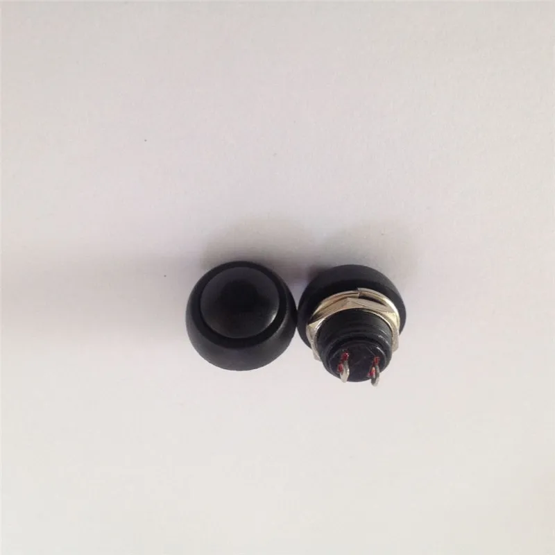 2pcs YT114 12 mm PBS-33B automatic reset button Black small reset button switch unlocked the horn switch auto switch
2pcs YT114 12 mm PBS-33B automatic reset button Black small reset button switch unlocked the horn switch auto switch