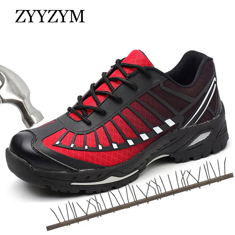 ZYYZYM Men Steel Toe Work Safety Shoes Breathable Protective Outdoors Shoes Protect Boots Sneakers
ZYYZYM Men Steel Toe Work Safety Shoes Breathable Protective Outdoors Shoes Protect Boots Sneakers