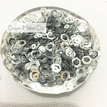 3000pcs/lot 4&6mm Hollow Hexagon Loose sequins Glitter Paillette Sewing Wedding Craft Good Quality Kids DIY Scrapbook Decoration
3000pcs/lot 4&6mm Hollow Hexagon Loose sequins Glitter Paillette Sewing Wedding Craft Good Quality Kids DIY Scrapbook Decoration