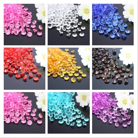 1000Pcs 4.2mm Acrylic Crystals Diamond Confetti Table Scatters Wedding Event Festive Party Ornament Home Decoration
1000Pcs 4.2mm Acrylic Crystals Diamond Confetti Table Scatters Wedding Event Festive Party Ornament Home Decoration