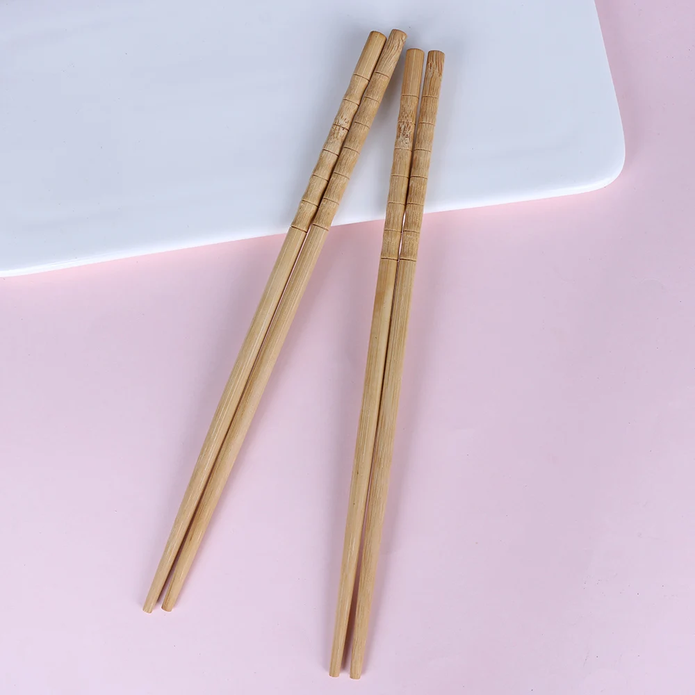 1/3 Pair Chinese Carbonization Reusable Natural Bamboo Wood Chopsticks Healthy Kitchen Handmade Sushi Food Stick Tableware
1/3 Pair Chinese Carbonization Reusable Natural Bamboo Wood Chopsticks Healthy Kitchen Handmade Sushi Food Stick Tableware