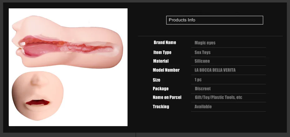 Male Oral Sex Toys Masturbator Real Teeth Tongue Deep Throat Japan Magic Eyes Sweet Lips Blowjob Pussy Blow Job Sex Toys for Men 2