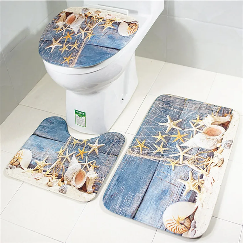 2019 new arrival 3pcs/set Bathroom Non-Slip Pedestal Rug + Lid Toilet Cover + Bath Mat #30
2019 new arrival 3pcs/set Bathroom Non-Slip Pedestal Rug + Lid Toilet Cover + Bath Mat #30