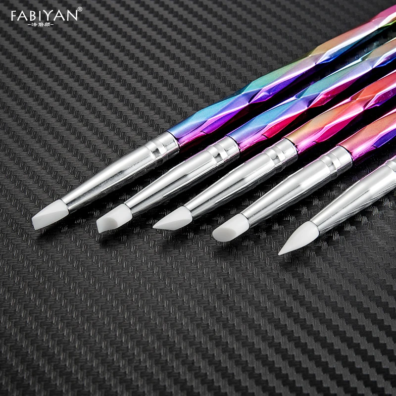 5pcs/set Nail Art Brush Silicone Head Pen Kit 3D Effect Shaping DIY Carving Emboss Shaping Sculpture Dotting Pen Manicure Tools
5pcs/set Nail Art Brush Silicone Head Pen Kit 3D Effect Shaping DIY Carving Emboss Shaping Sculpture Dotting Pen Manicure Tools