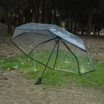 Transparent Umbrella Automatic Umbrella Rain Women Men Sun Rain Auto Umbrella Compact Folding Windproof Style Clear umbrella
Transparent Umbrella Automatic Umbrella Rain Women Men Sun Rain Auto Umbrella Compact Folding Windproof Style Clear umbrella