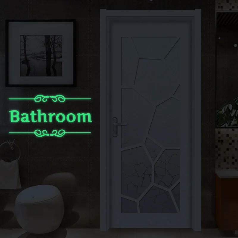 Waterproof luminous sanitary wallpaper, toilet seat cushion stickers remind home decoration DIY art stickers wall decor
Waterproof luminous sanitary wallpaper, toilet seat cushion stickers remind home decoration DIY art stickers wall decor
