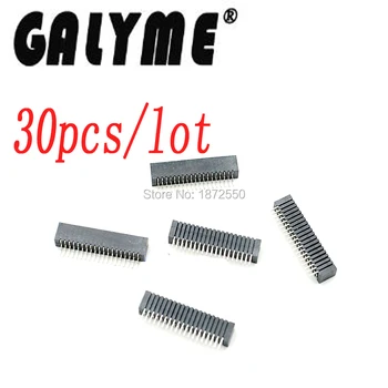 30pcs/lot 18/19Pin Flex Ribbon Cable Connect Port Conductive Film Socket 19pin Connector For Playstation 2 PS2 Repair Parts
30pcs/lot 18/19Pin Flex Ribbon Cable Connect Port Conductive Film Socket 19pin Connector For Playstation 2 PS2 Repair Parts