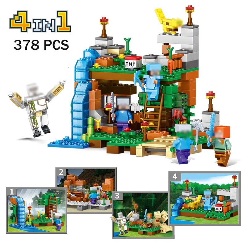 NEW 4 in 1 DIY Blocks Toy Games Building Blocks Compatible City Blocks Set Educational Toys for Kids
NEW 4 in 1 DIY Blocks Toy Games Building Blocks Compatible City Blocks Set Educational Toys for Kids