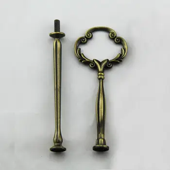 2 tiers The little sunflower bronze design style metal wedding cake stand/cake plate handles. 95 sets/ bag.
2 tiers The little sunflower bronze design style metal wedding cake stand/cake plate handles. 95 sets/ bag.